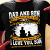 Dad And Son Heart To Heart T Shirt  DB222 30O36 1