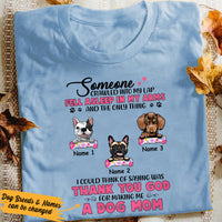 Personalized Dog Mom T Shirt MR112 26O36 thumb 1