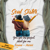 Personalized Girl Friends Perfect Idiot T Shirt AG53 27O36 thumb 1