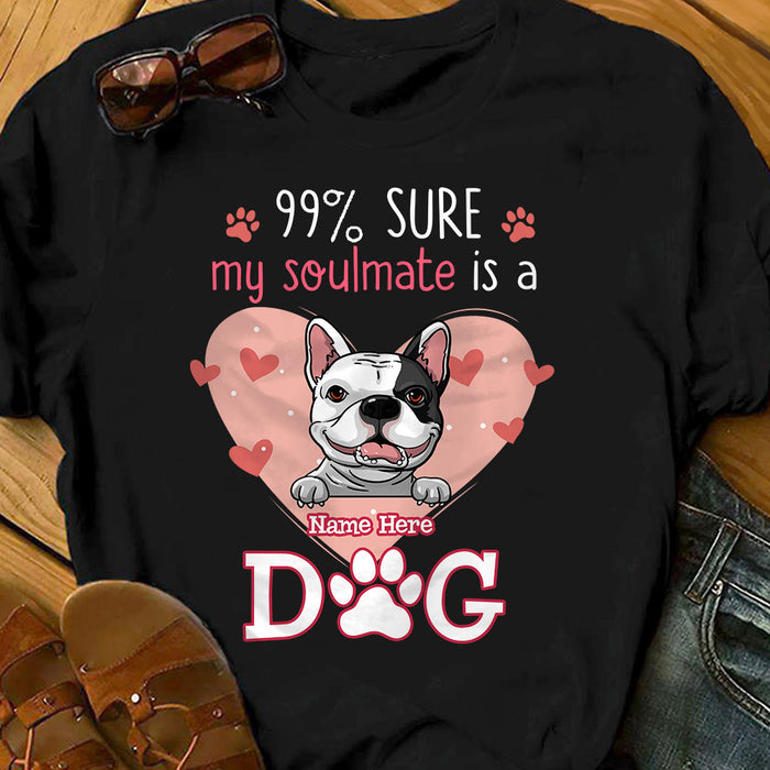 Personalized Dog Soulmate T Shirt JR221 30O58 1