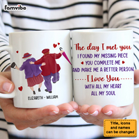 Personalized Couples Gift The Day I Met You Mug 31306 thumb 1