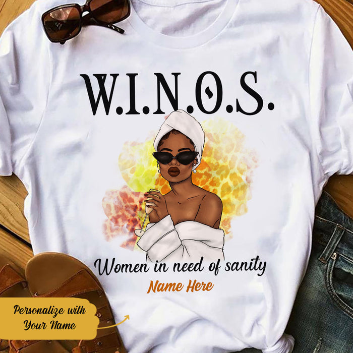 Personalized BWA Wine In Need Of Sanity T Shirt AG312 73O58 1