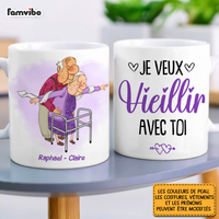 Personalized French Couple Gift Je Veux Vieillir Avec Toi Mug 30946 thumb 1