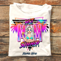 Personalized Hot Mom Summer Beach T Shirt JL21 30O58 thumb 1