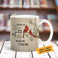 Personalized Cardinal Memorial Mom Dad Mug SB59 81O58 thumb 1