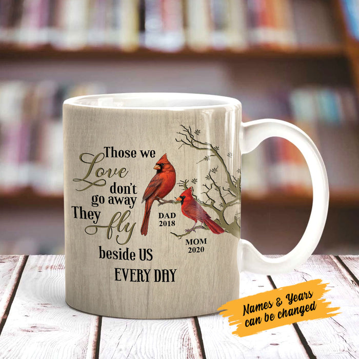 Personalized Cardinal Memorial Mom Dad Mug SB59 81O58 1