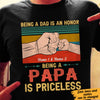 Personalized Grandpa Priceless T Shirt MR122 30O60 1