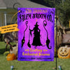 Personalized Halloween Broom Company Flag JL222 95O53 1
