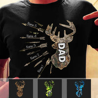 Personalized Bow Hunting Dad Grandpa T Shirt MY251 95O34 thumb 1