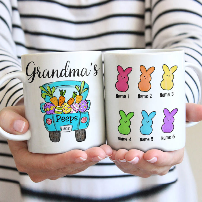Personalized Grandma Peeps Easter Truck Mug FB192 67O53 1