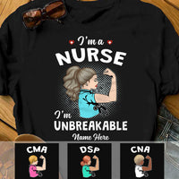 Personalized I Am Nurse T Shirt MR51 30O57 thumb 1