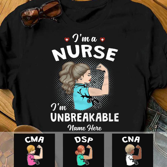 Personalized I Am Nurse T Shirt MR51 30O57 1