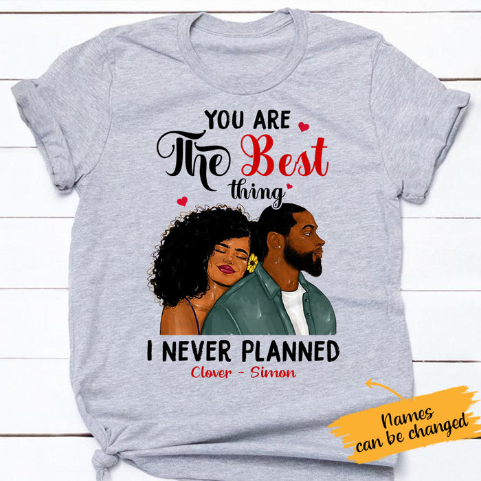 Personalized BWA Couple You Are The Best Thing T Shirt AG103 73O65 1