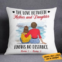 Personalized Mom Daughter Long Distance  Pillow DB31 85O53 (Insert Included) thumb 1