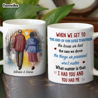 Personalized Couple Gift We Get To The End Of Our Lives Together Mug 31249 thumb 1