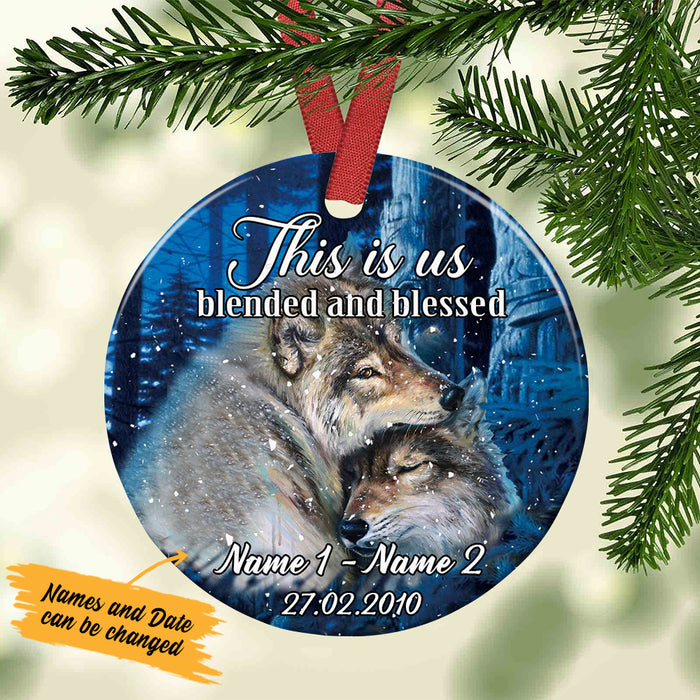 Personalized This Is Us Wolf Couple  Ornament SB162 29O34 1