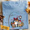 Personalized Fluffy Cats Christmas  T Shirt OB283 30O53 1