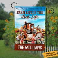 Personalized Farm Life Is The Best Life Flag JL213 67O65 thumb 1