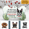 Personalized Dog Lost Wander Spanish Perro Bone Pet Tag AP151 81O58 1