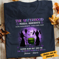 Personalized Witch Friends Magical Sisterhood T Shirt AG242 28O34 thumb 1