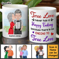Personalized Couple Gift There Is No Ending To True Love Mug 31241 thumb 1