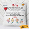 Personalized Mom Grandma German Mama Oma Pillow AP141 26O58 (Insert Included) 1