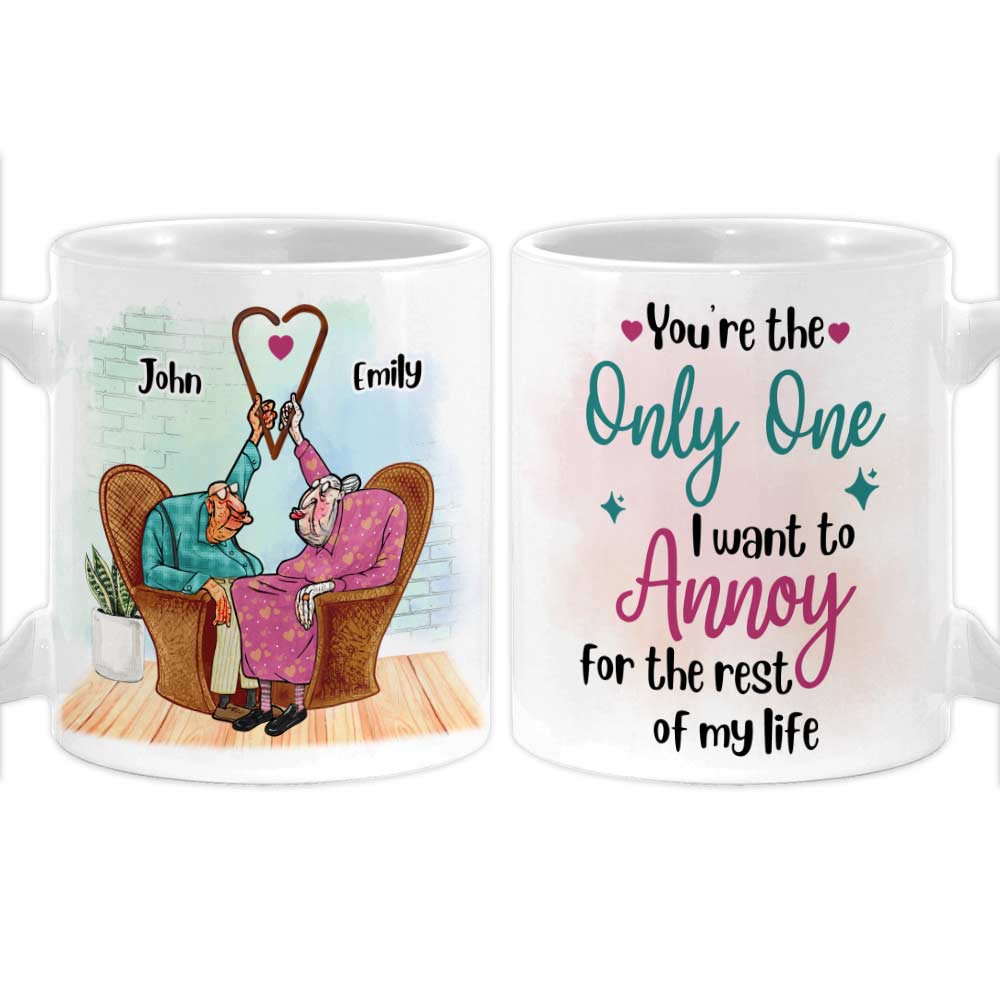 Personalized Couple Gift Annoy For The Rest Of My Life Mug 30954 Primary Mockup