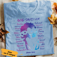 Personalized BWA God Says T Shirt SB84 29O58 thumb 1