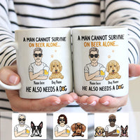 Personalized Dog Dad Mug MY112 30O34 thumb 1