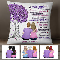 Personalized Mom Grandma Mamma Nonna Italian Tree Pillow AP81 73O47 (Insert Included) thumb 1