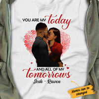 Personalized BWA Couple T Shirt AG271 85O34 thumb 1