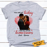 Personalized BWA Couple T Shirt AG271 85O34 thumb 1