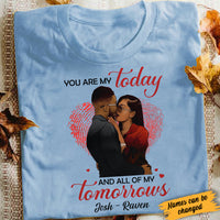 Personalized BWA Couple T Shirt AG271 85O34 thumb 1