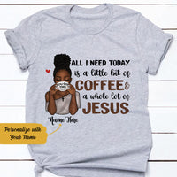 Personalized BWA Coffee Jesus T Shirt AG273 85O58 thumb 1
