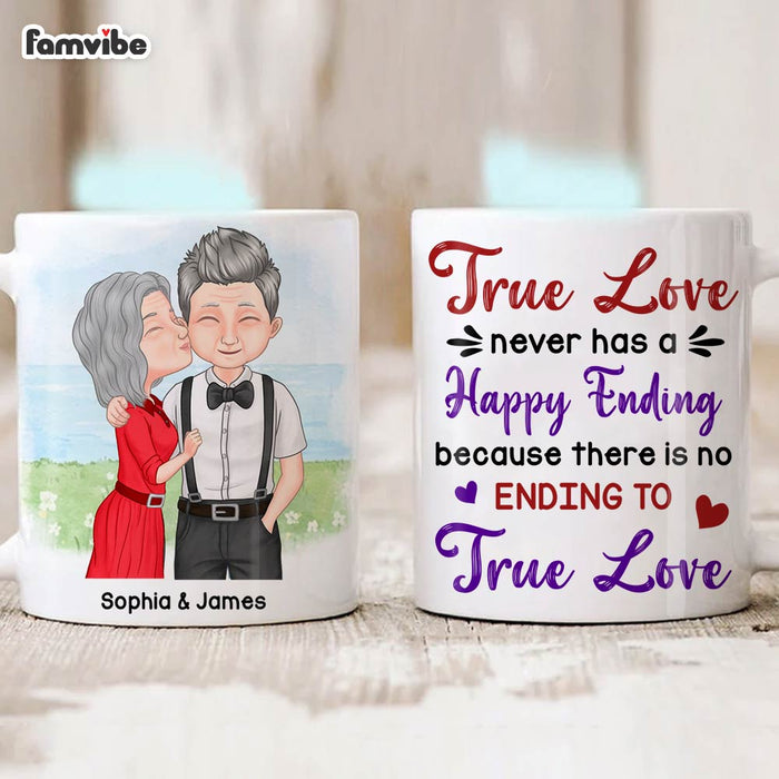 Personalized Couple Gift There Is No Ending To True Love Mug 31241 1