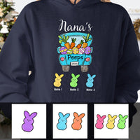 Personalized Grandma Peeps Easter Truck Hoodie FB192 67O53 thumb 1