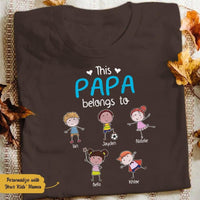 Personalized Dad  T Shirt MY253 73O58 thumb 1