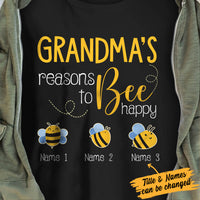 Personalized Mom Grandma Bee T Shirt MR302 95O34 thumb 1