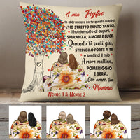 Personalized Mom Grandma Mamma Nonna Italian Tree Pillow AP73 30O60 (Insert Included) thumb 1