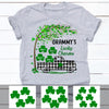 Personalized Patrick Day Irish Grandma T Shirt JR273 65O57 1