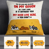 Personalized Dog Couch  Pillow SB251 81O53 (Insert Included) thumb 1