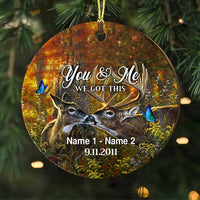 Personalized Deer Hunting Couple We Got This  Ornament SB93 73O65 thumb 1