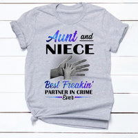 Aunt Partner In Crime T Shirt  DB228 30O34 thumb 1