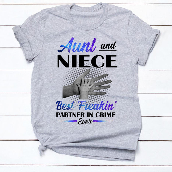 Aunt Partner In Crime T Shirt  DB228 30O34 1
