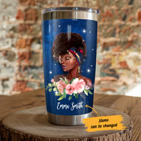 Personalized Strength Dignity Laughs BWA Steel Tumbler JL104 65O47 thumb 1