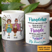Personalized Friends Gift I Feel So Lucky That  My Friend Is You Mug 31217 thumb 1