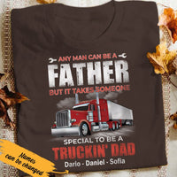 Personalized Dad Trucker  T Shirt MY91 87O34 thumb 1