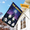 Personalized Halloween Ghoul Family Garden Flag JL162 30O57 1