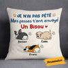 Personalized Dog Fart French Chienne Chien Pillow AP55 81O58 (Insert Included) 1
