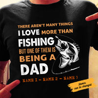 Personalized Dad Fishing T Shirt MY144 87O58 thumb 1